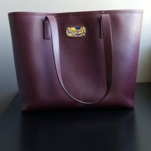 Michael Kors burgundy tote